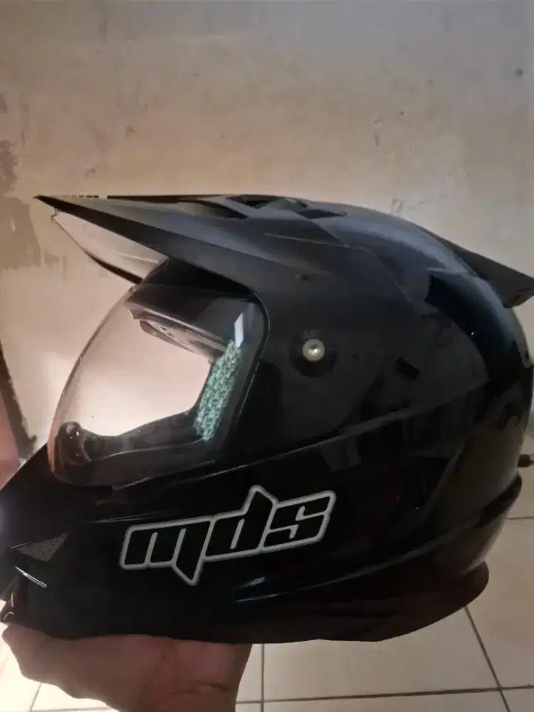 HELM MDS SUPER PRO BLACK METALIC/GLOSSY