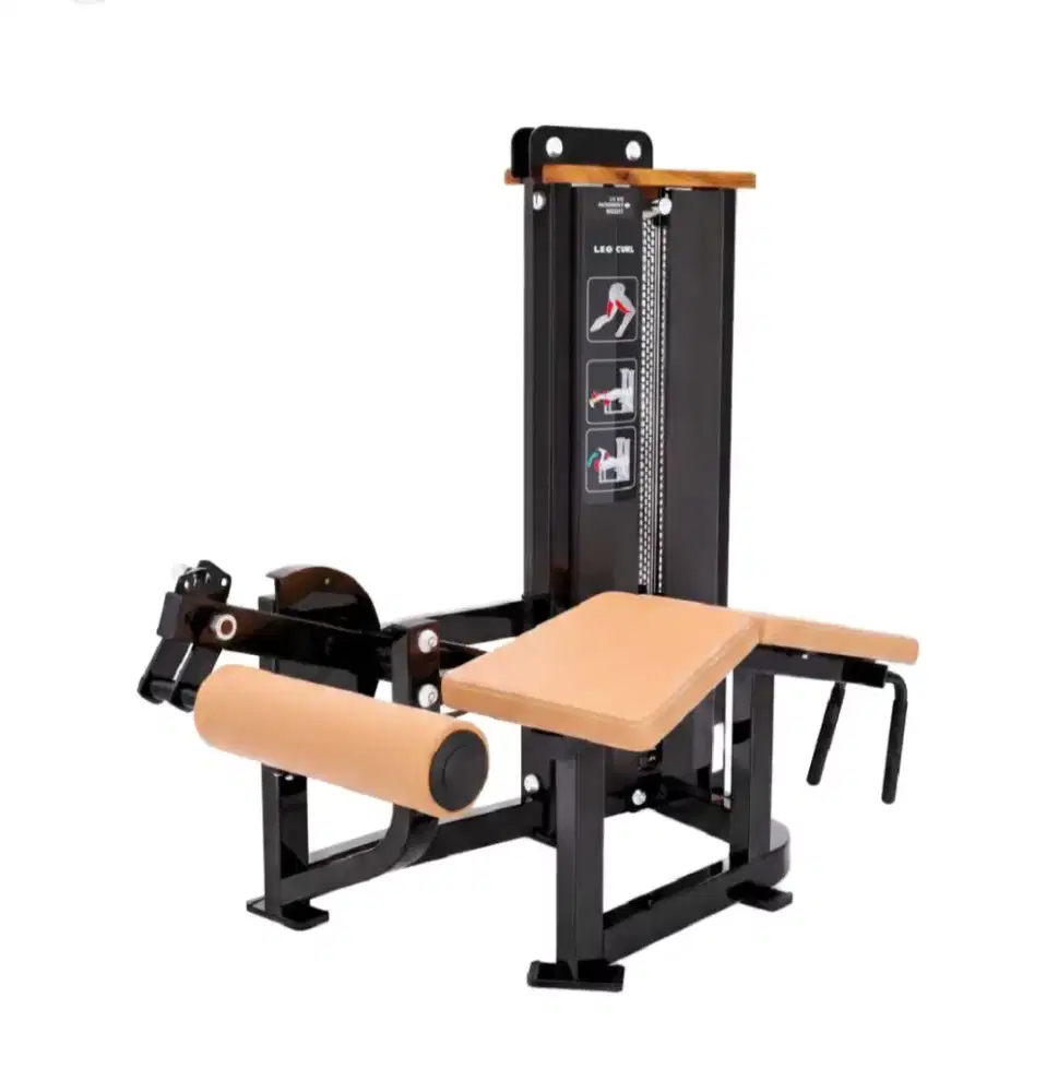 Total Fitness Seri DHZ SMS001 Leg Curl Machine Komersil