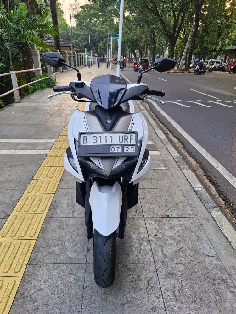 DIJUAL CASH YAMAHA AEROX 155 ABS THN 2018 PJK IDUP SIAP PAKAI