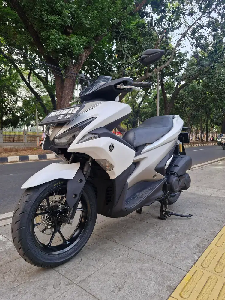 DIJUAL CASH YAMAHA AEROX 155 ABS THN 2018 PJK IDUP SIAP PAKAI