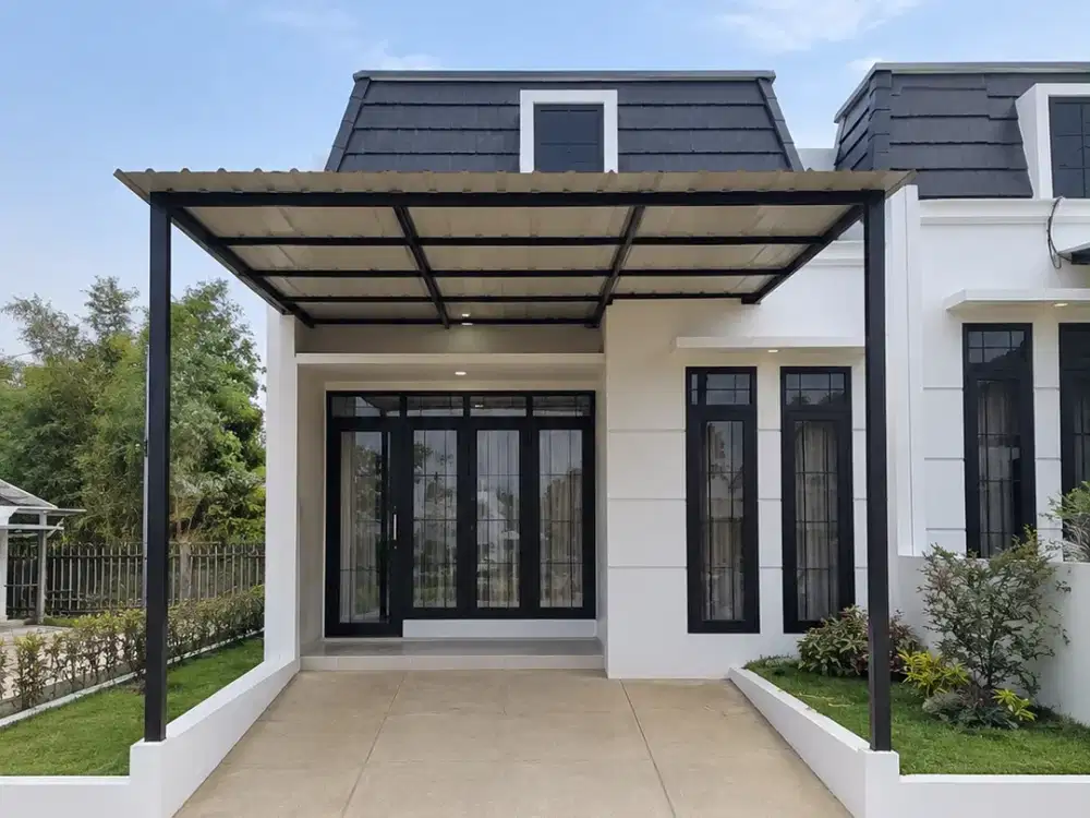 Rumah Modern 36/60, Bonus SHM dan Kanopi