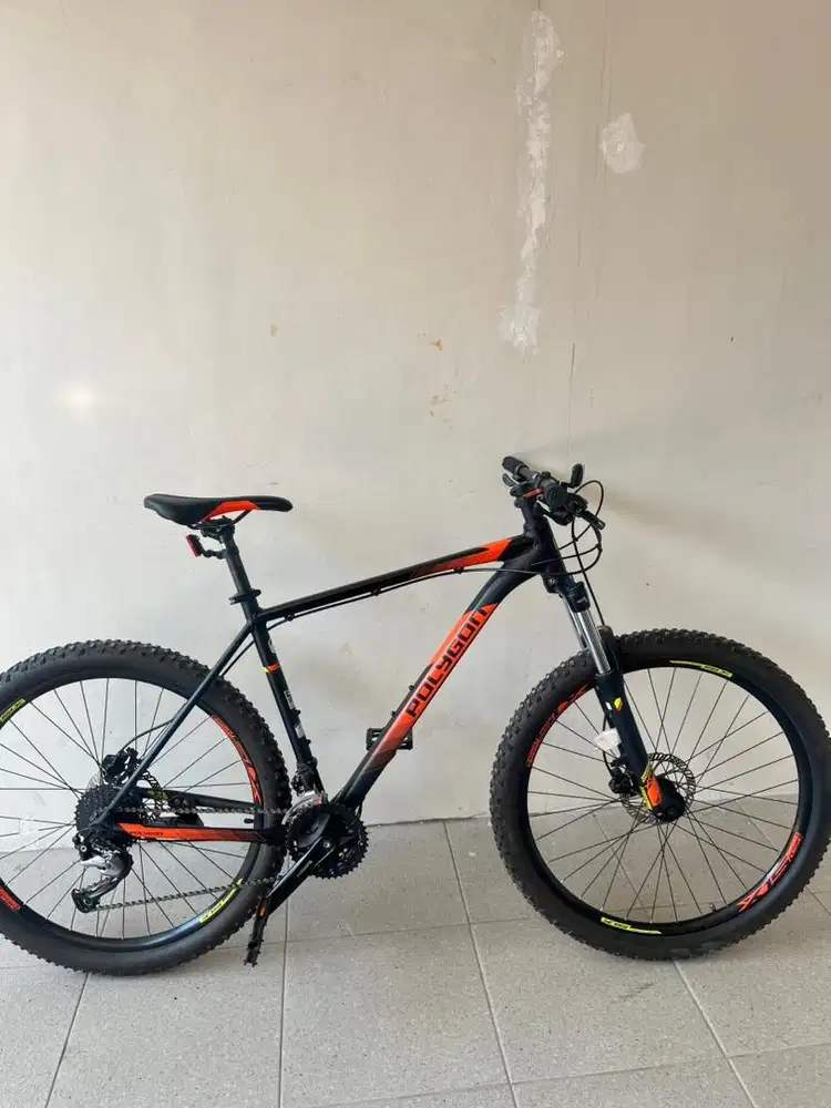 Polygon Premier 5 size L 27,5 Shimano Mulus Seperti Baru