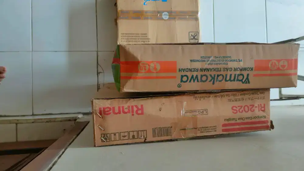 Kompor 2 tungku Rinnai RI-202S & Yamakawa