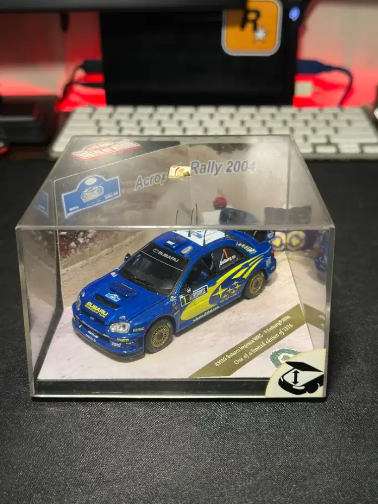 Diecast Vitesse Subaru impreza Rally P.Solberg 2004