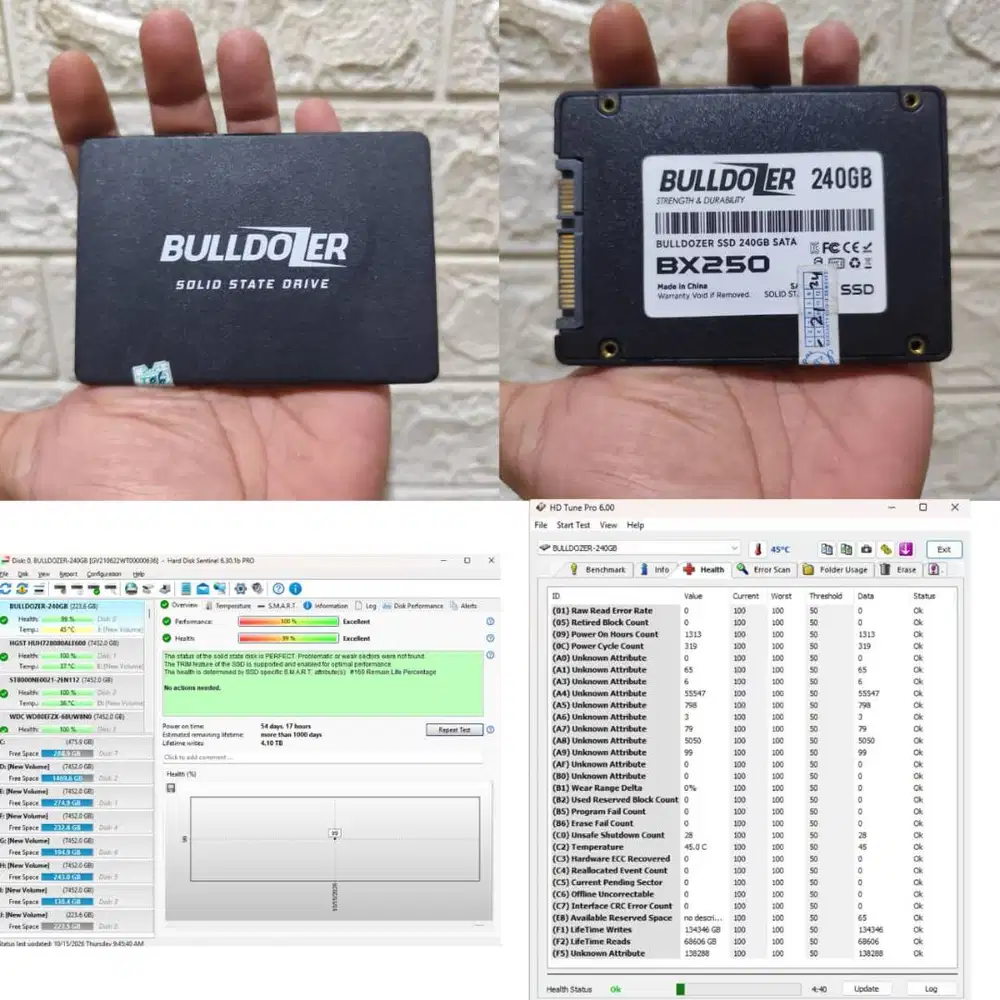 SSD 240GB (Sentinel Perfect)