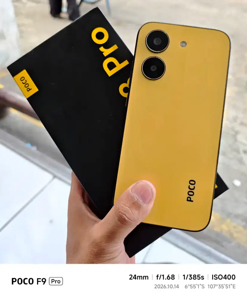 Xiaomi Poco X8 Pro 12/512 Gb Yellow baru 4 Hari Likenew 100%  bs TT/BT