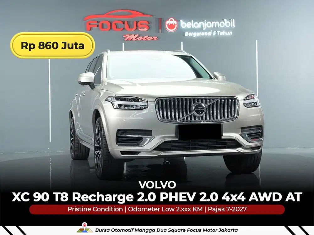 [GARANSI 5TH AWD KM 2RB] Volvo XC90 XC 90 T8 PHEV 2.0 2021/2022/2023