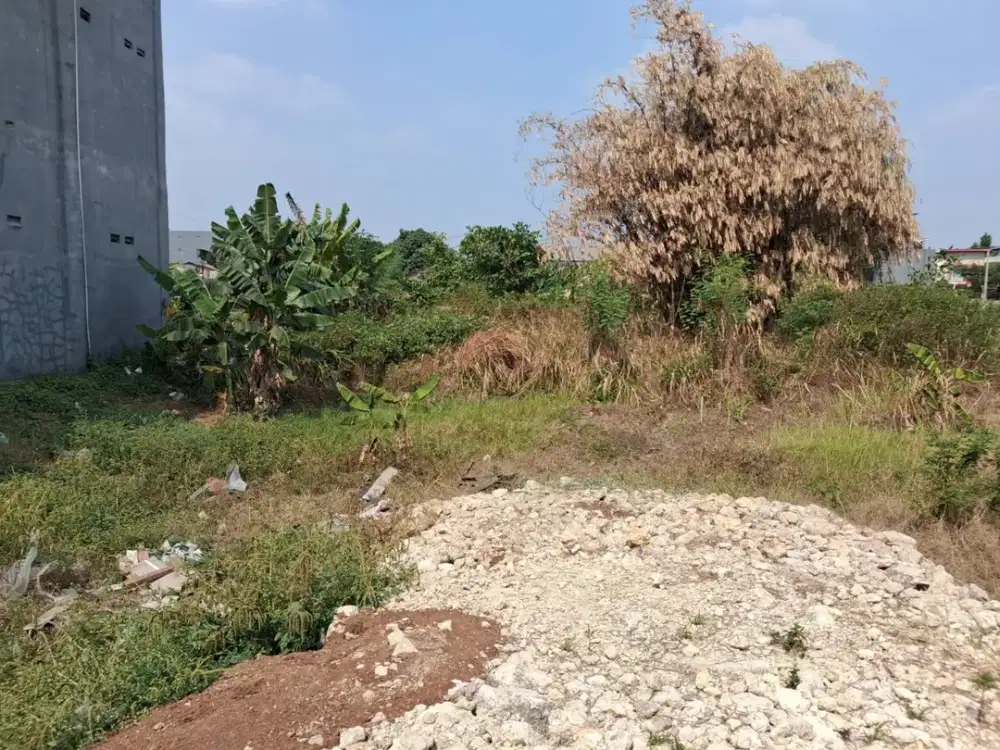 Dekat Pasar Zamrud, Tanah Kavling SHM Tepi Jalan. Bisa Cicil 12x