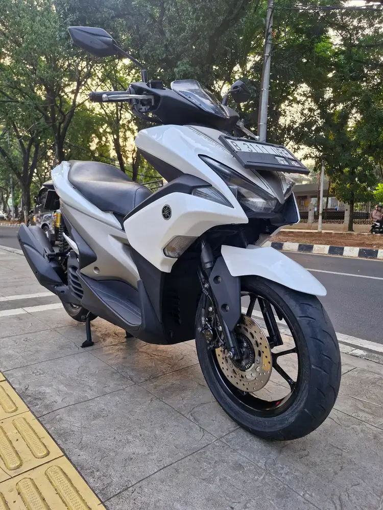 DIJUAL CASH YAMAHA AEROX 155 ABS THN 2018 PJK IDUP SIAP PAKAI