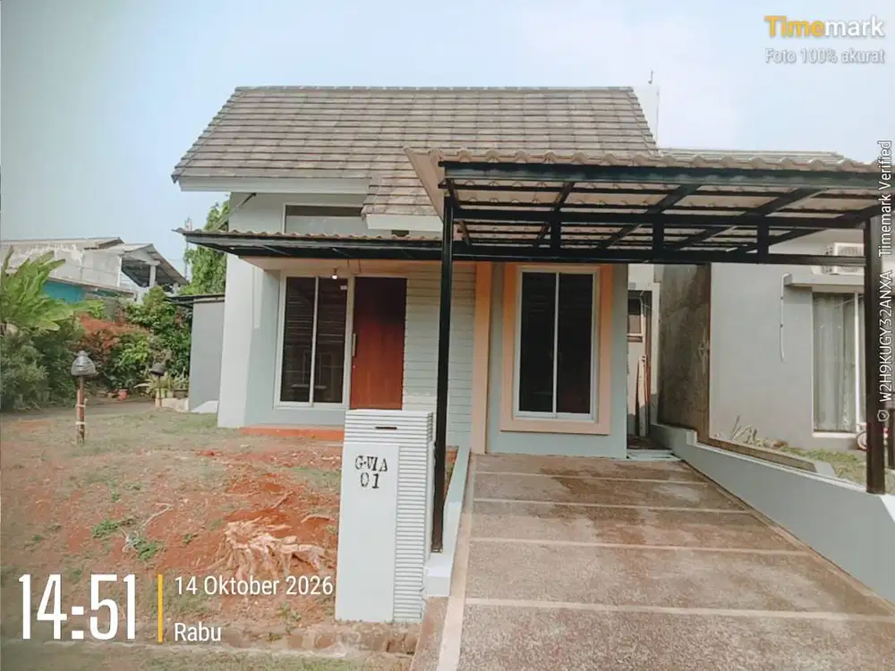 Disewakan Rumah Telaga Golf Sawangan, Murah Aman Bersih Asri Hook