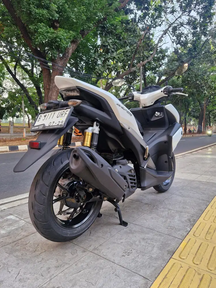 DIJUAL CASH YAMAHA AEROX 155 ABS KEYLESS THN 2018 PJK IDUP SIAP PAKAI