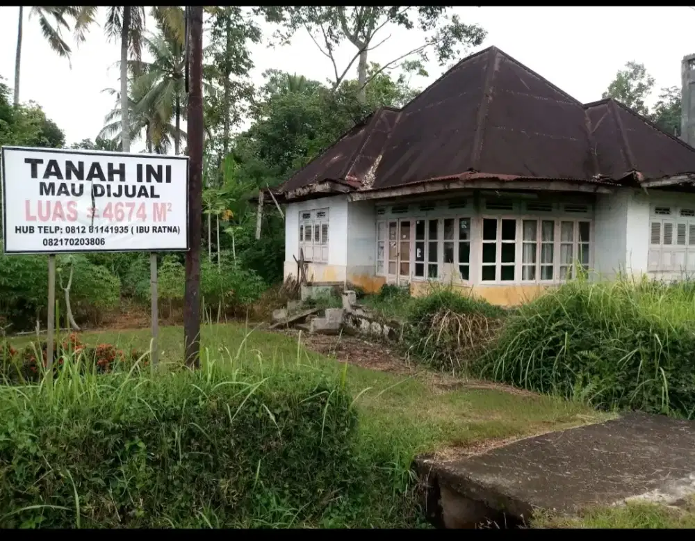 Di Jual tanah 4000 m²,  SHM