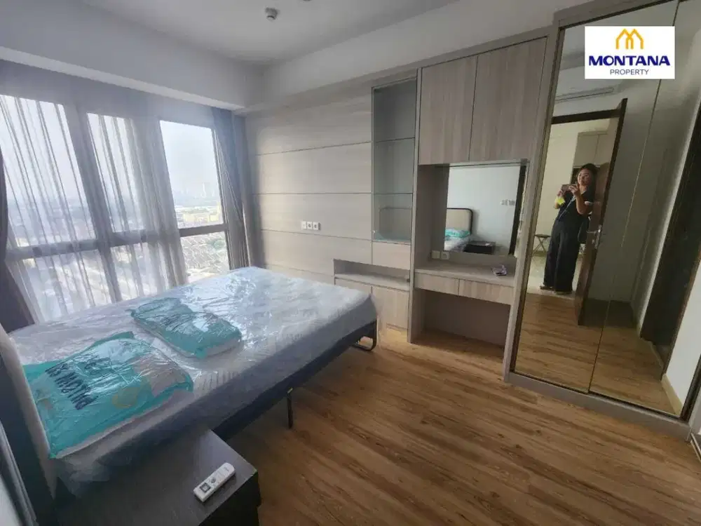 Disewa Apartmen 1BR Furnish M-Town Signature Summarecon