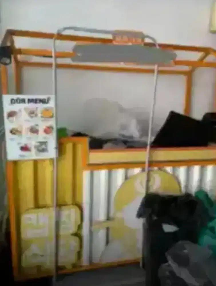 DIJUAL GEROBAK BESI SIAP PAKAI