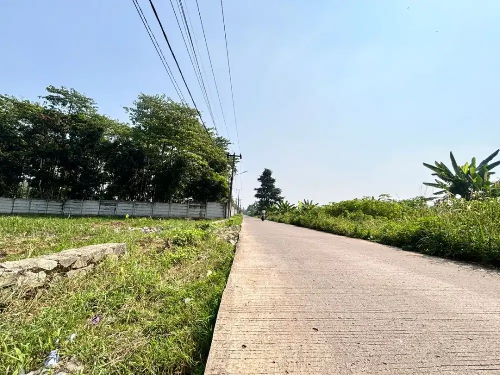 Kavling Murah 1 Jt-an Dekat Stasiun Jatake Tangerang, SHM
