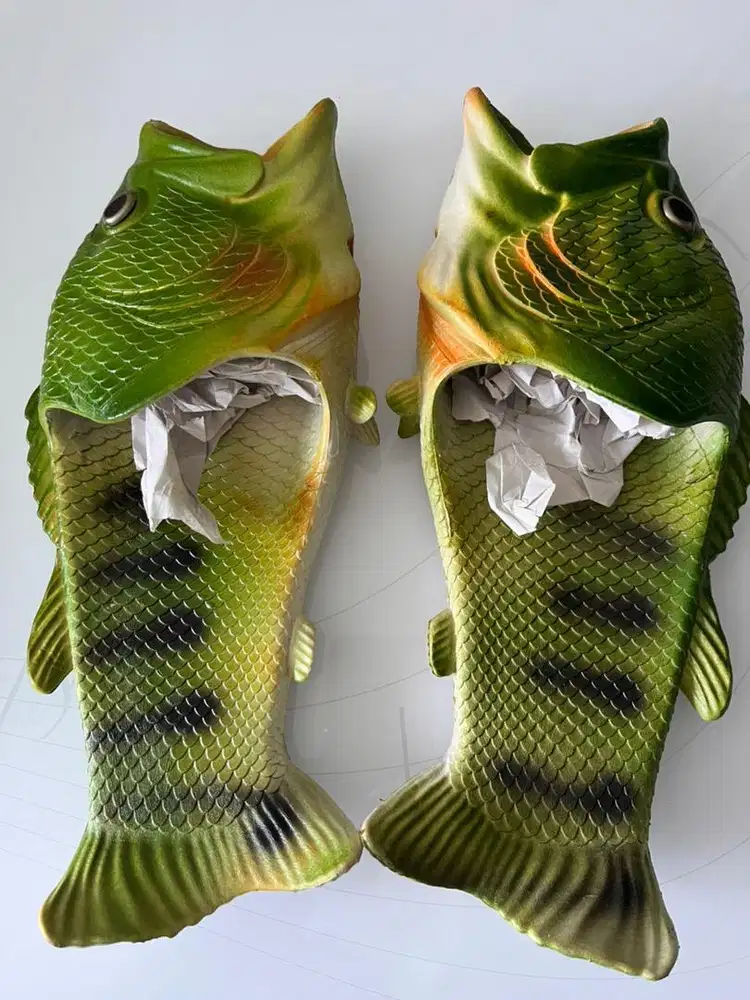 Sandal Tema Ikan Original