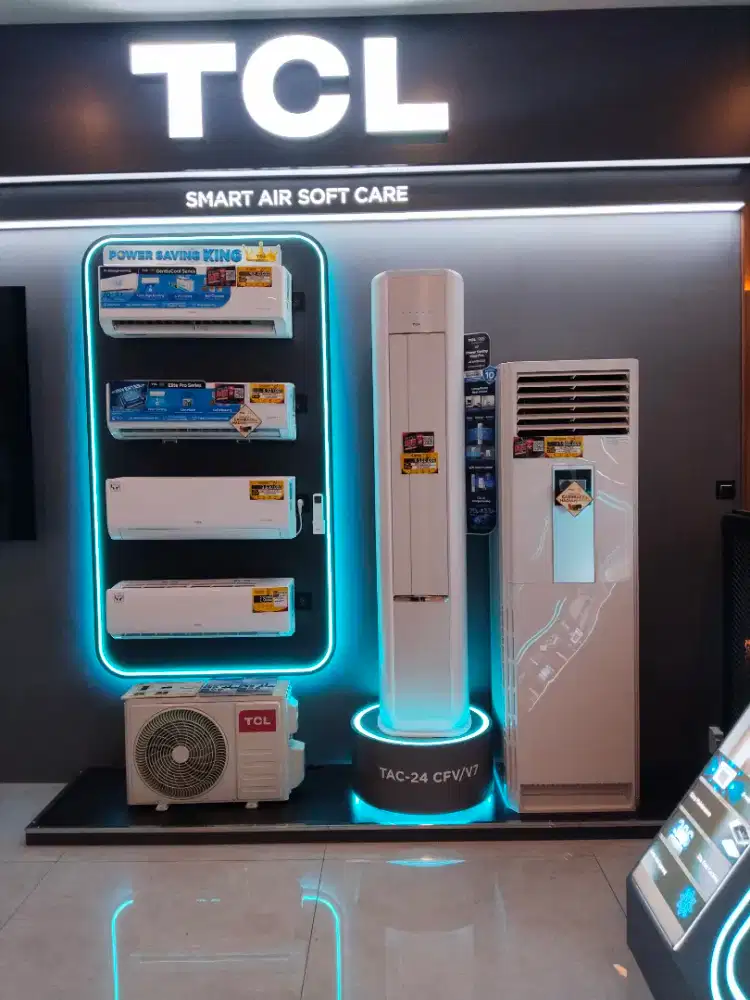 Ready AC TCL standart Promo Cicilan bunga0% d Atlanta Mataram Semarang