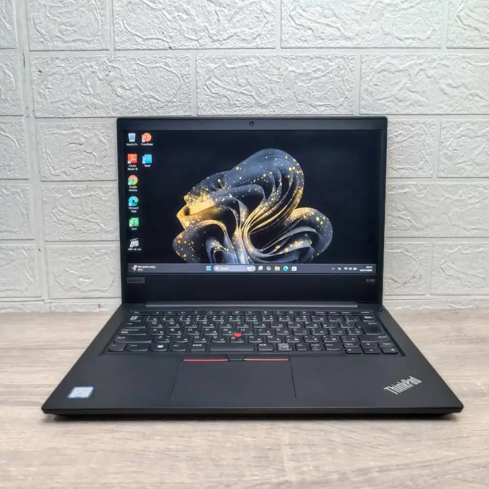 Laptop Lenovo ThinkPad E480 i3 Gen7 RAM 8GB SSD 128GB 14in Slim Mulus