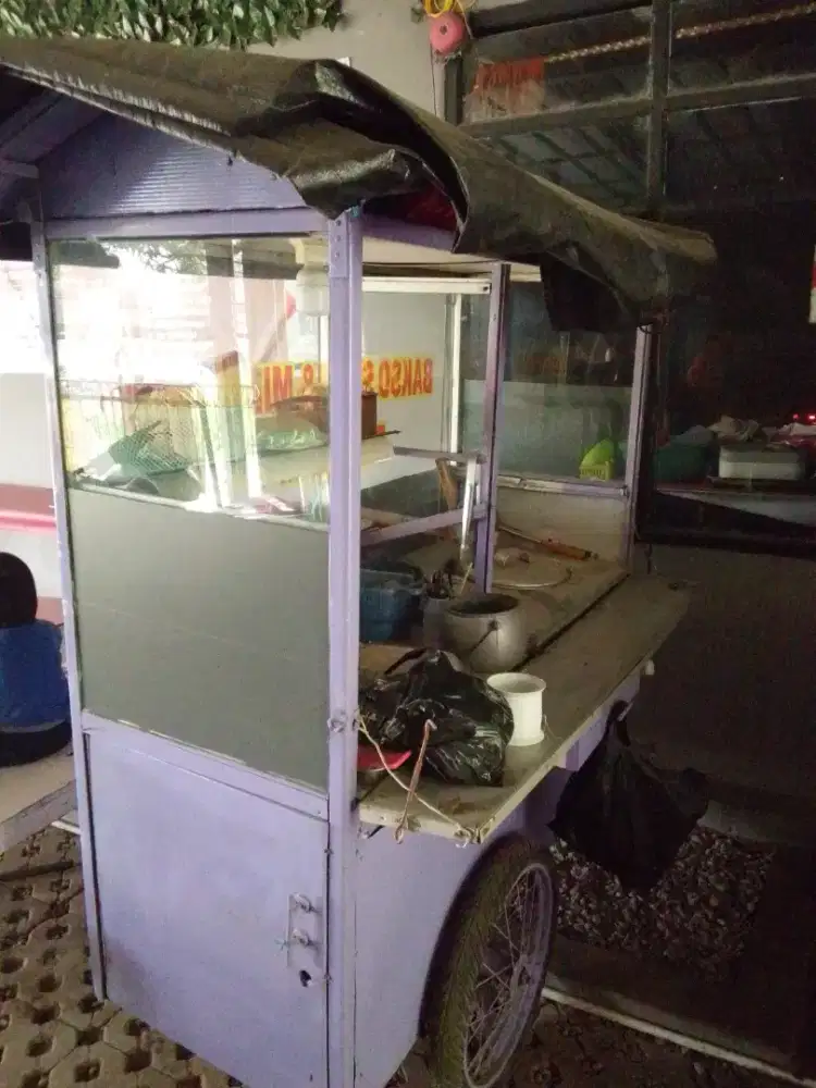Gerobak Bakso dorong