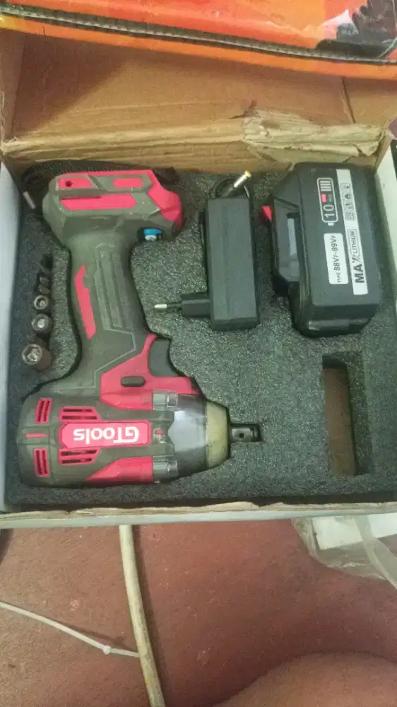 Cordless Impact Wrench GTools GT84 Fullset