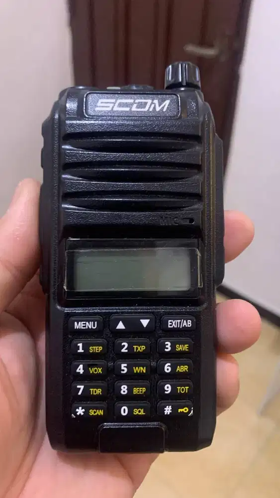 Di Jual HT SCOM UV7R PRO Kondisi Normal Milik Sendiri