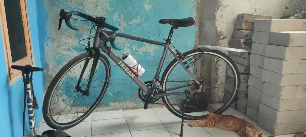 sepeda road bike triban rc 120 by decathlon