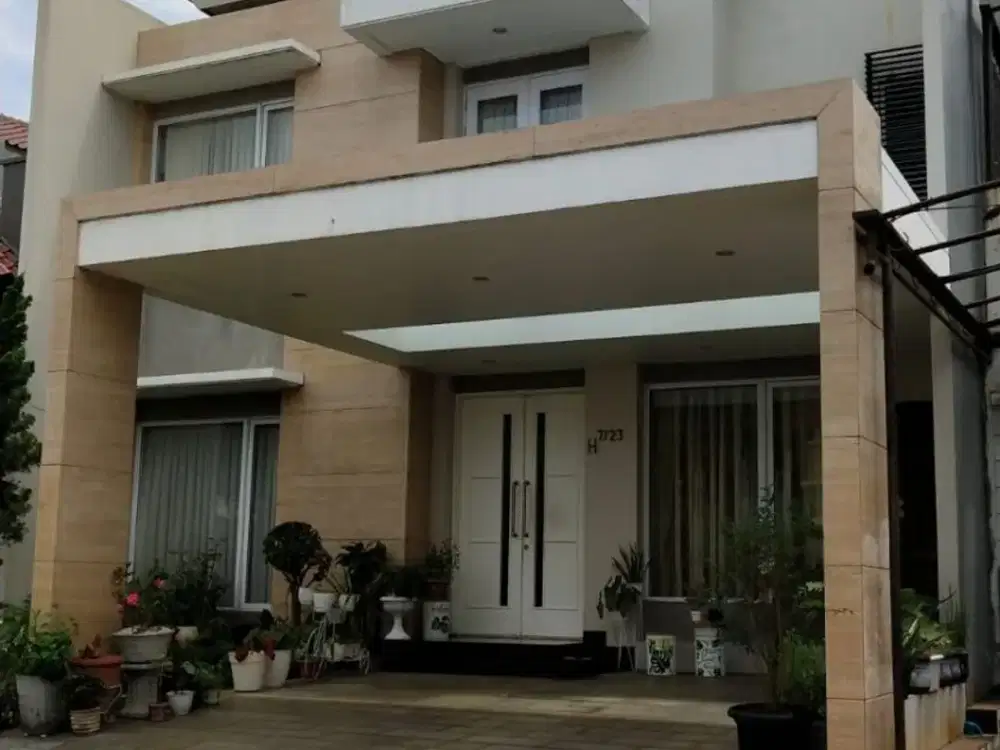 Dijual Cepat Rumah Mewah Minimalis Tropis di Alam Sutra Sutera Harmoni