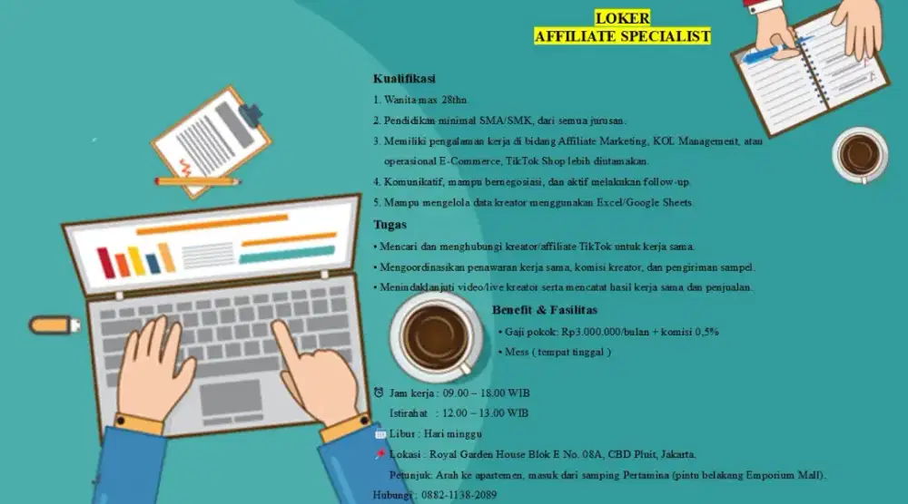Loker affiliate specialist