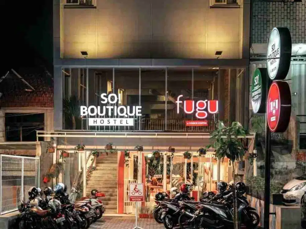 Dijual Gedung Hostel 4 Lantai Aktif Full Furnish di Kayutangan, dekat Alun-alun kota Malang