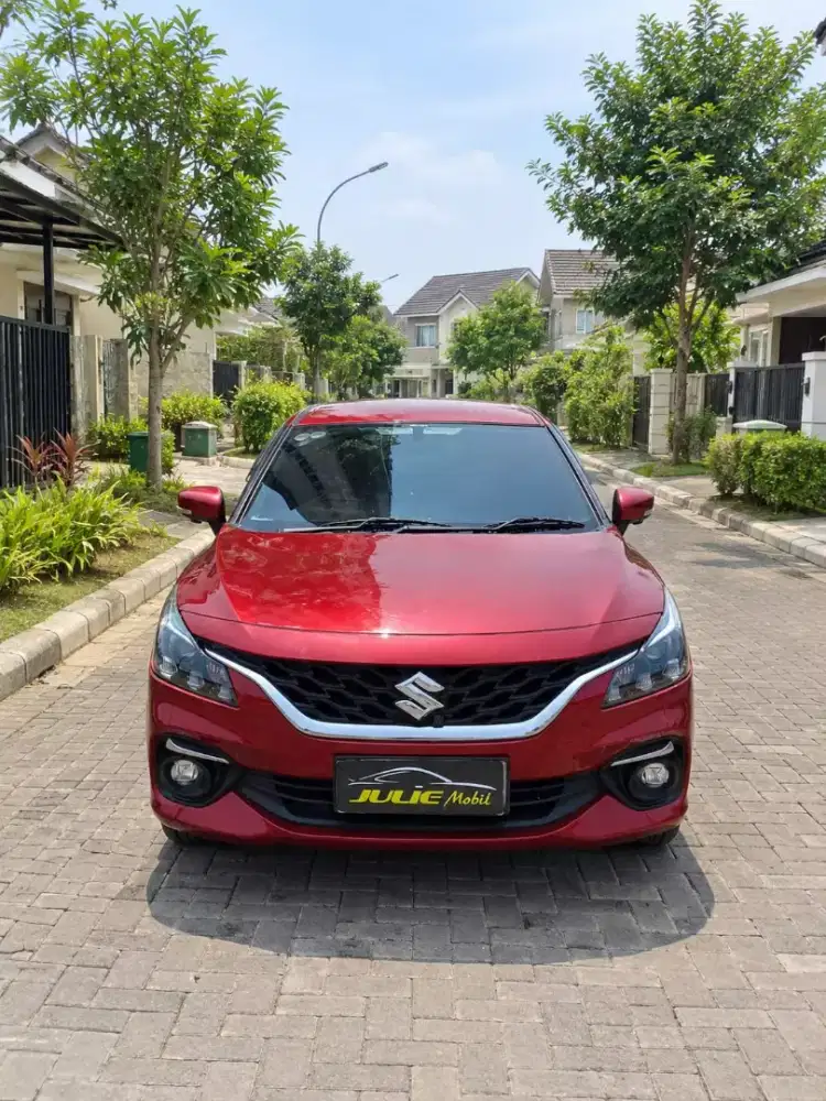 SUZUKI BALENO HB TAHUN 2023 
AUTOMATIC
PMK 2024
MERAH METALIK