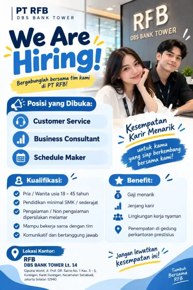 LOWONGAN PEKERJAAN
