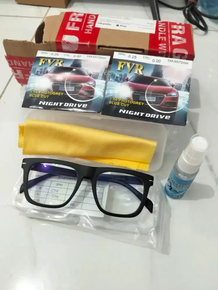 Frame David Bckhm + Lensa Bluecromic Night Drive