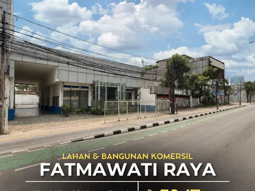 For Sale Lahan & Bangunan Komersil Cocok Untuk Usaha, Hitung Tanah