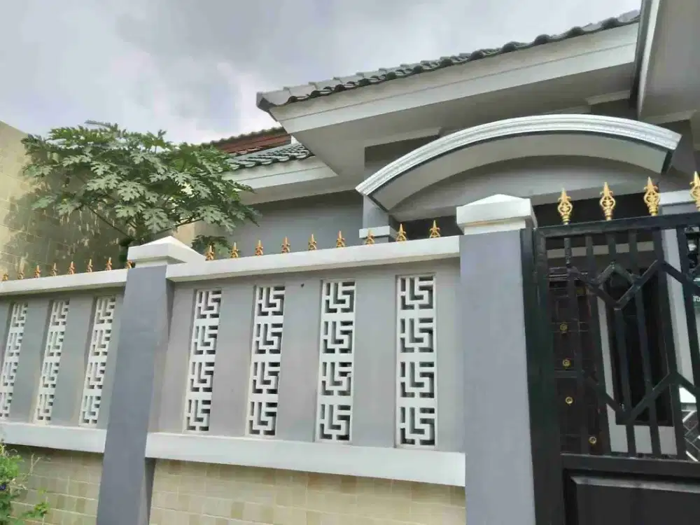 rumah baru renovasi di bulevar hijau harapan indah bekasi