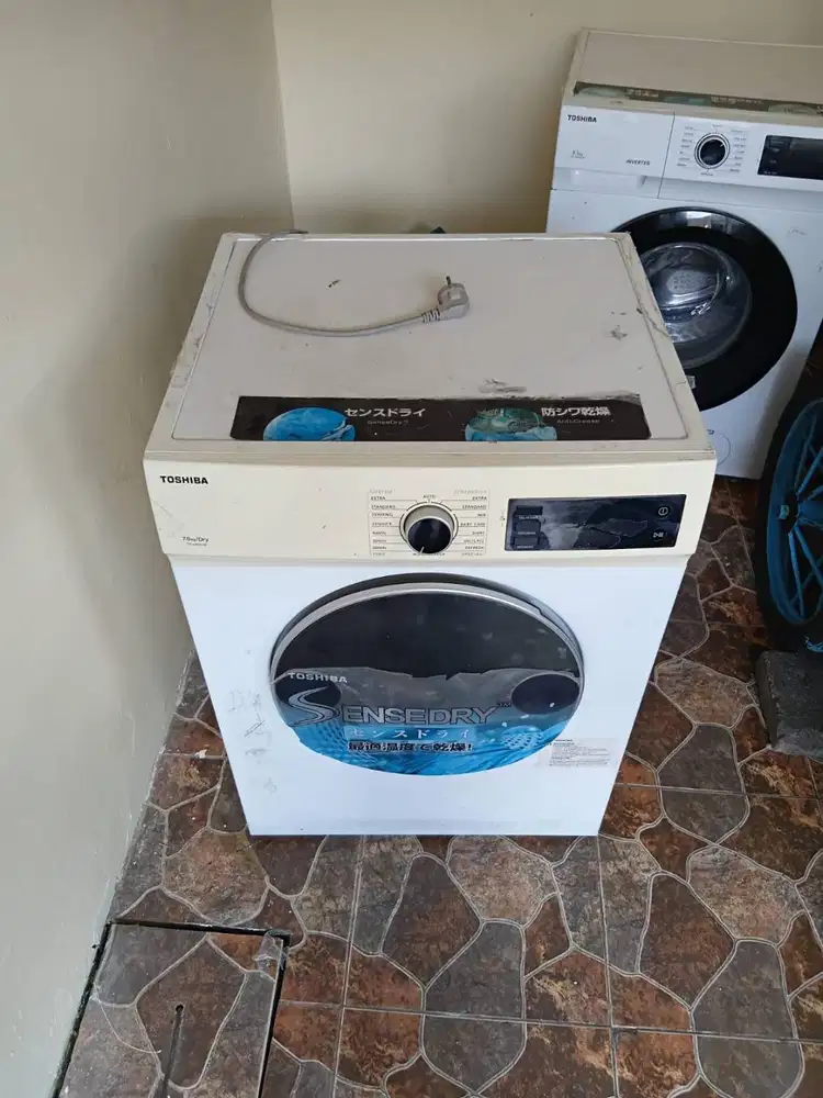 Mesin Cuci Toshiba 8,5 Kg Bekas Usia Pakai 3,5 Tahun