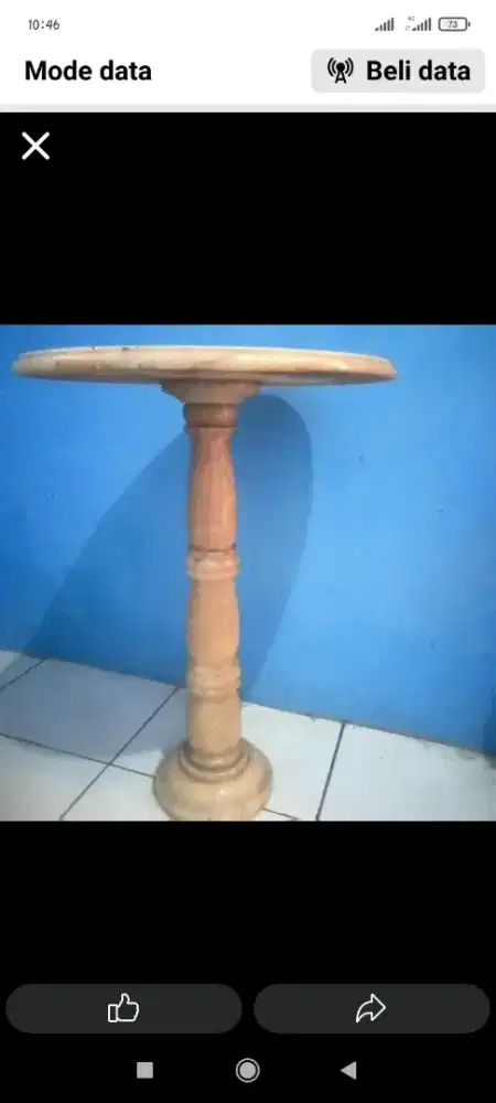 Jual meja marmer/bahan onyx