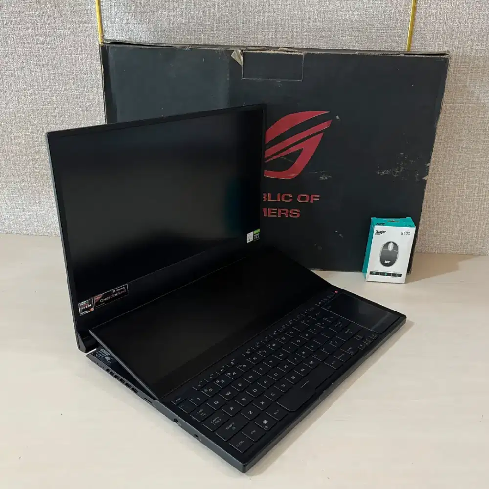 LAPTOP GAMING ASUS ROG ZEPHYRUS DUO 15 SE GX551Q SLIM RYZEN 9 RTX 3060