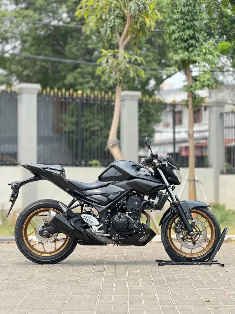 YAMAHA MT25 OLD HITAM 2017 PAJAK PANJANG SIAP HARIAN