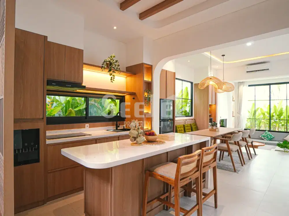 For Sale Freehold SHM Zona Merah - 3 Bedroom Mediterranean Style Villa Canggu - Svfc057