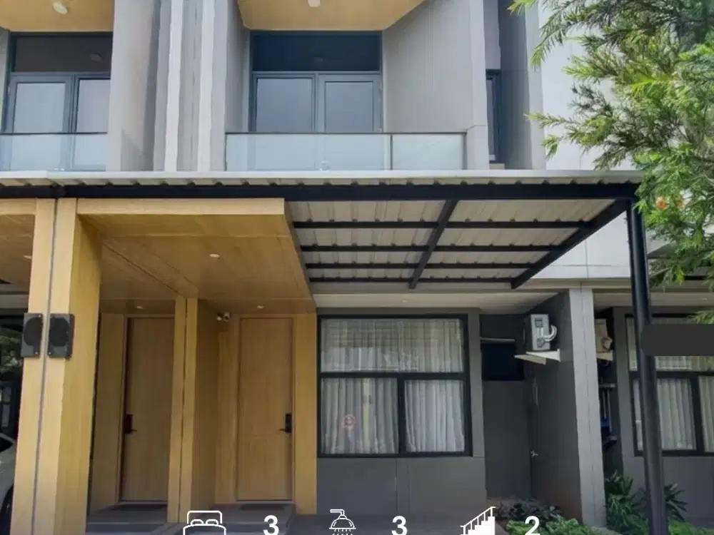 Rumah Furnished Siap Huni di Kawasan Tanakayu BSD City