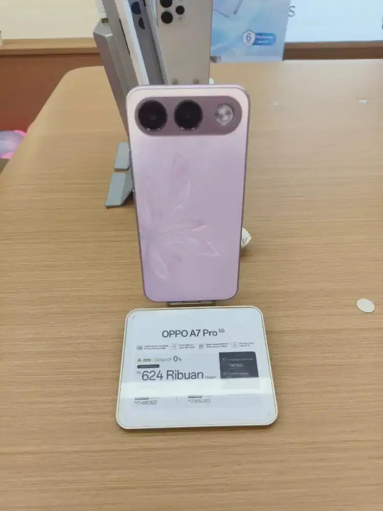Oppo A7 Pro 5G Pink Cicilan Pakai Akulaku