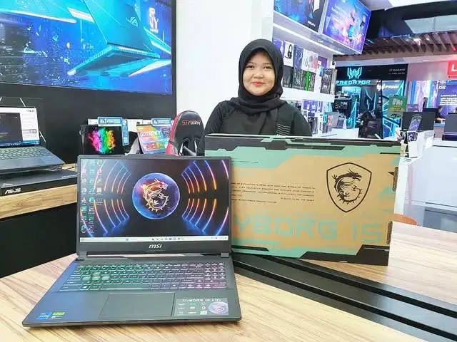 MSI ️Cyborg 15 A13VEK-872ID | ️Intel Core i5-13420H | RTX 4050-6GB