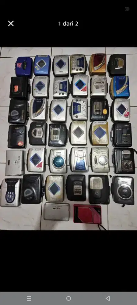 Walkman belum.di test