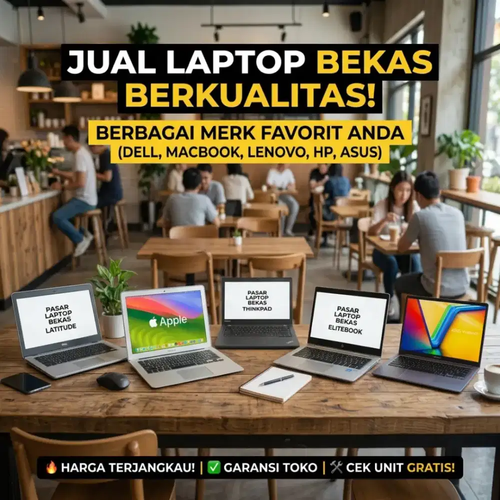 Jual Laptop Second