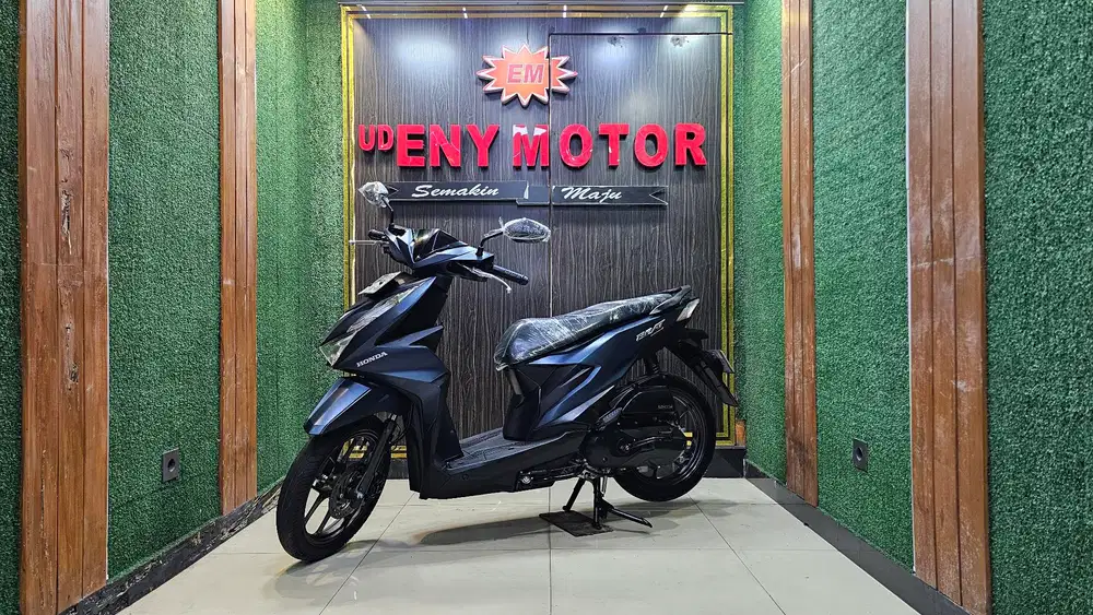 ENY MOTOR - HONDA BEAT DELUXE TAHUN 2024 - BLUE MATTE