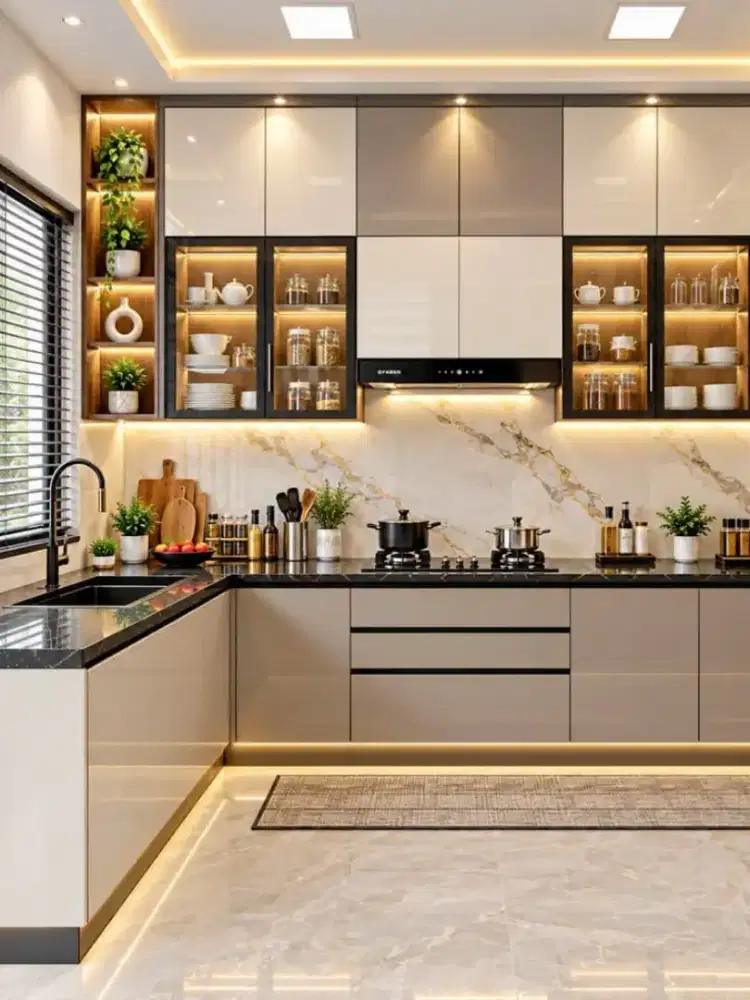 KITCHEN SET CUSTOM ELEGAN