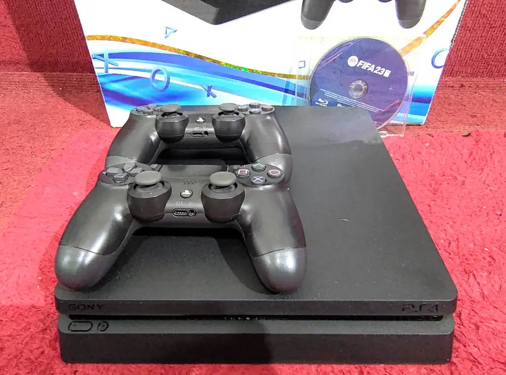 PS 4 Slim Second Original Seri 20 HDD 500GB FULLSET MALANG FC26