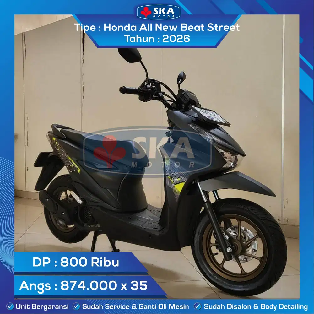 Honda All New Beat Street Tahun 2026