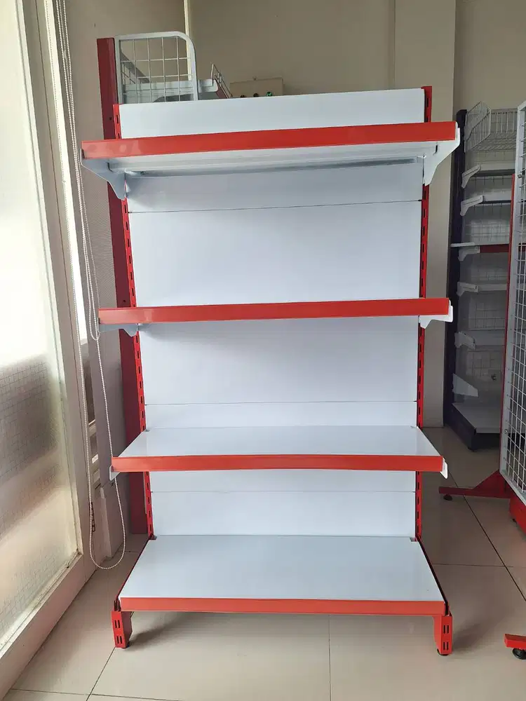 BACKMASH PANEL UNTUK RAK MINIMARKET DISPLAY TOKO POLOS TEBAL KUAT
