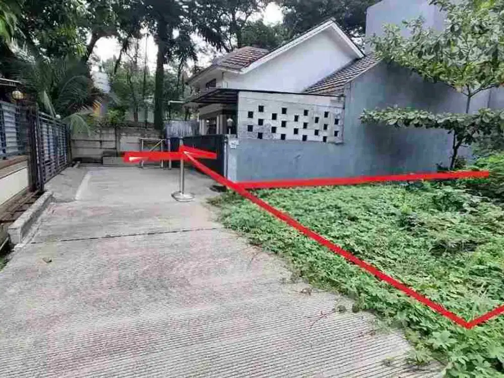 tanah murah setu indah cipayung lt 108 jakarta
